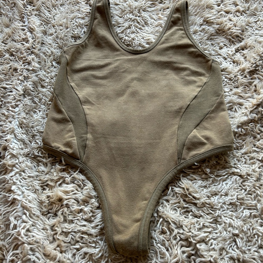 Skims Olive Bodysuit